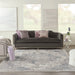 Nourison royal terrace ki44 beige blue Blue, Beige Living Room  Rug.