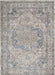 Nourison royal terrace ki46 ivory multi Ivory, Multicoloured Living Room  Rug.