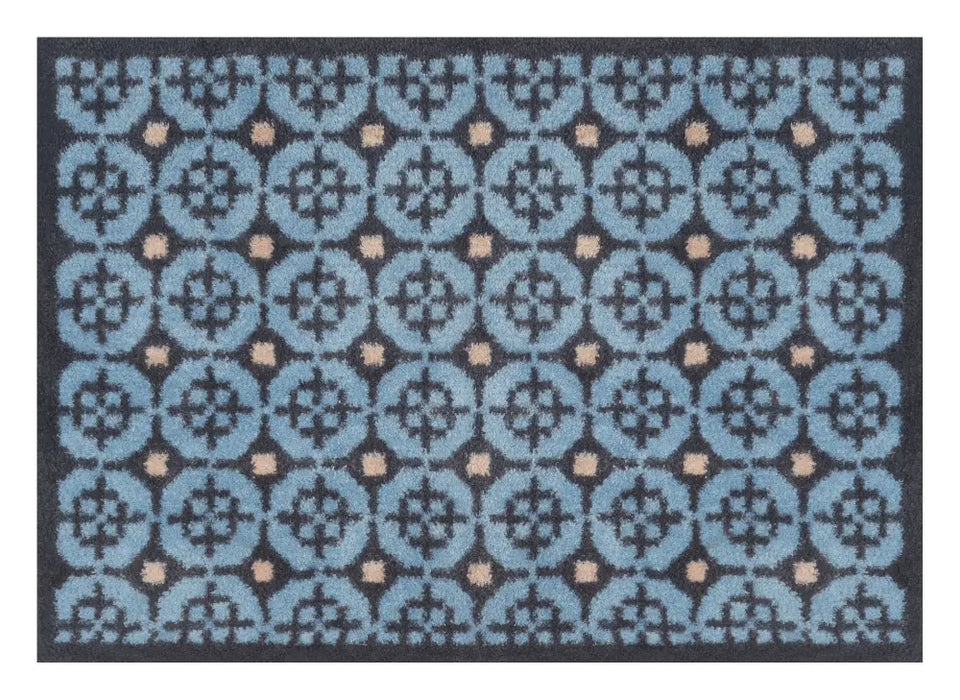 Turtle Mat Dee Hardwicke Parterre Blue Washable
