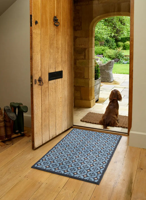 Turtle Mat Dee Hardwicke Parterre Blue Washable