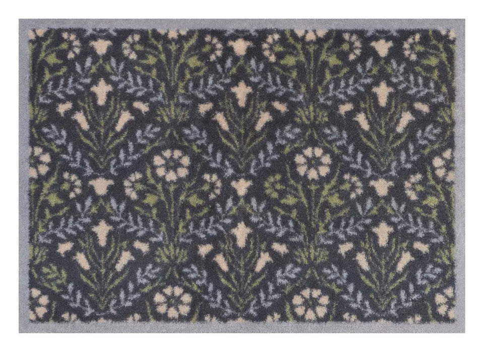 Turtle Mat Bellflower - Blue by Morris & Co Washable