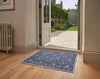 Turtle Mat Bellflower - Blue by Morris & Co Washable
