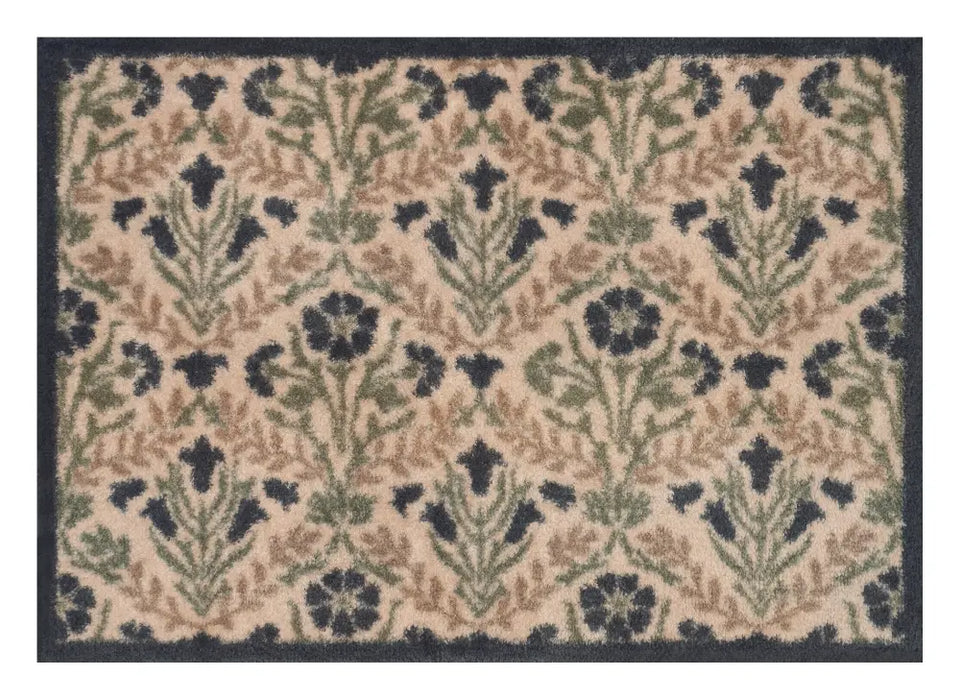 Turtle Mat Bellflower - Neutral by Morris & Co Washable