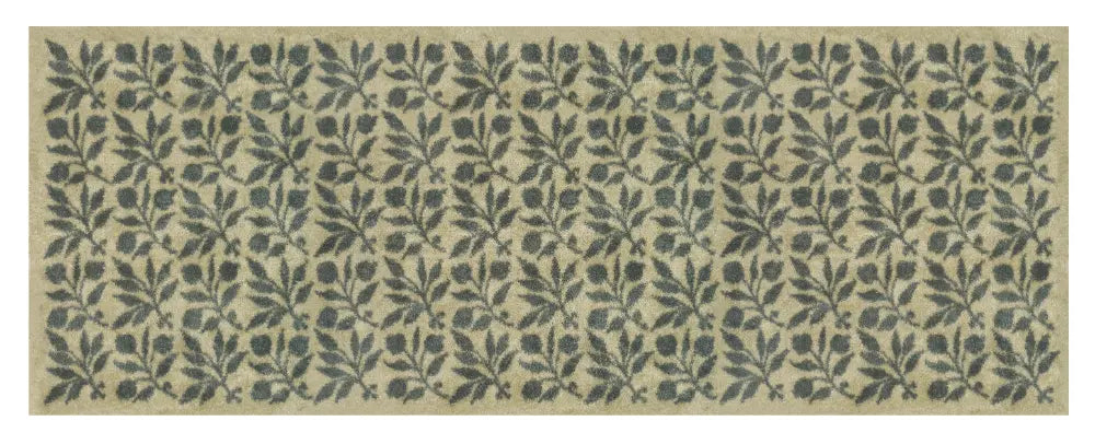 Turtle Mat Rosehip - Linen Green by Morris & Co Washable