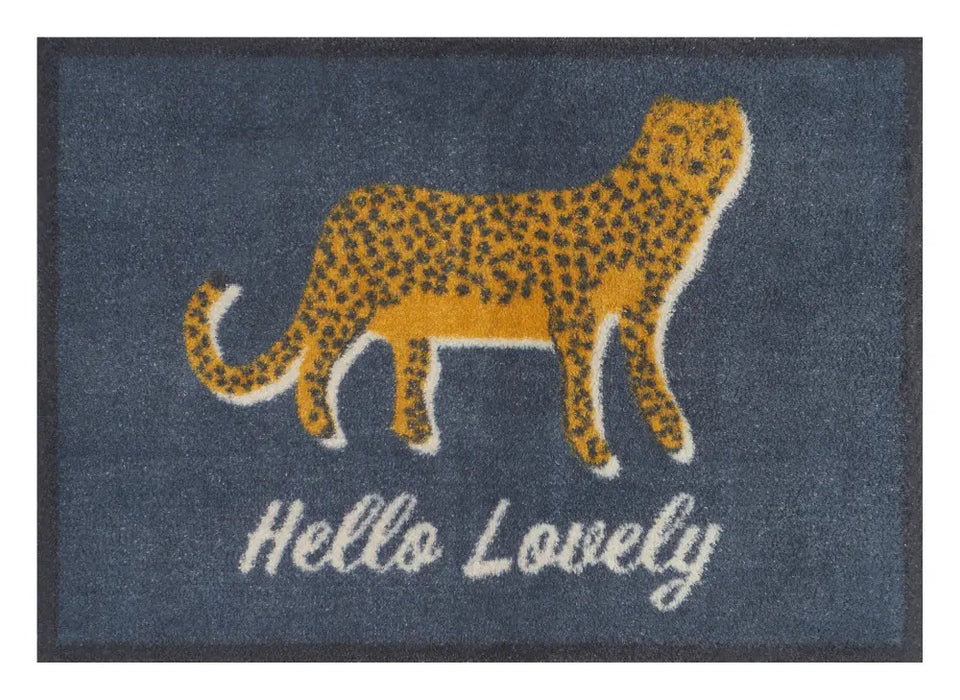 Turtle Mat Hello Lovely Linoel by Scion Living Washable