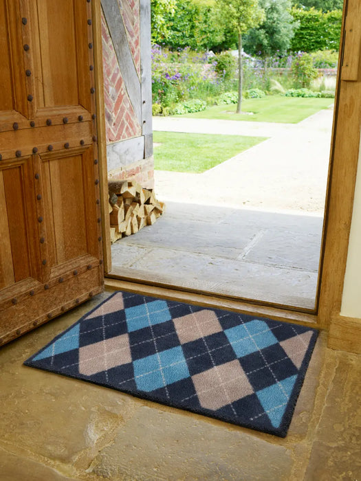 Turtle Design Argyle Washable