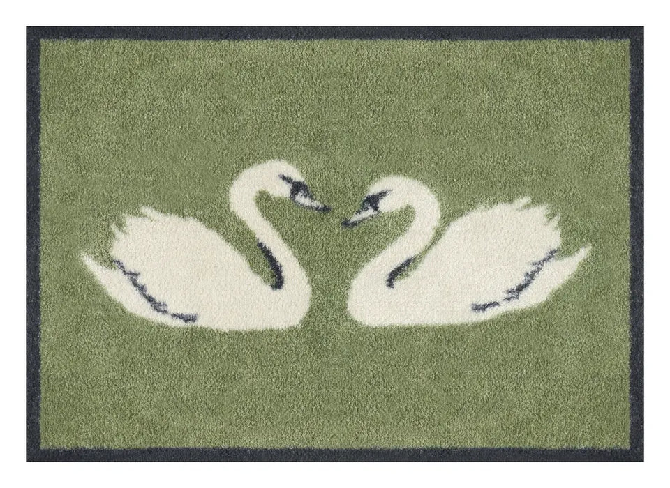 Turtle Design Lakeside Swans Washable