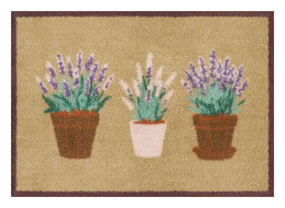 Turtle Design Lavender Pots Washable