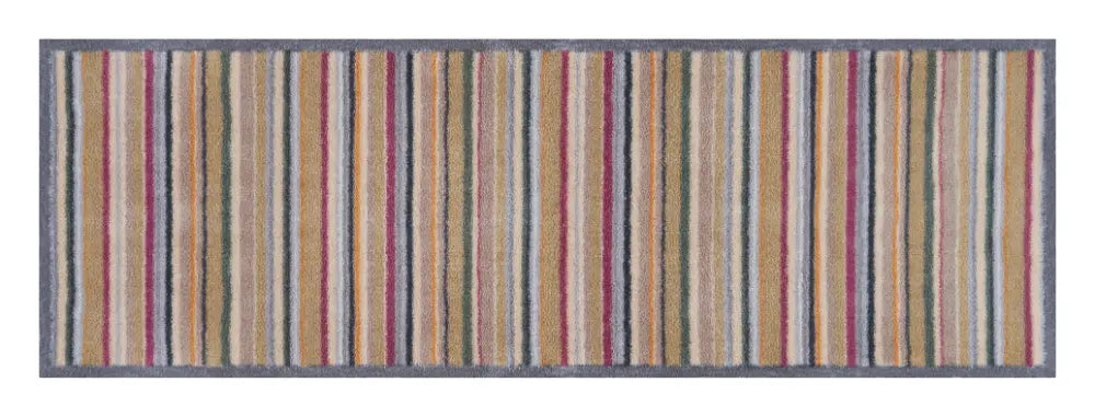 Turtle Design Muted Stripes Washable