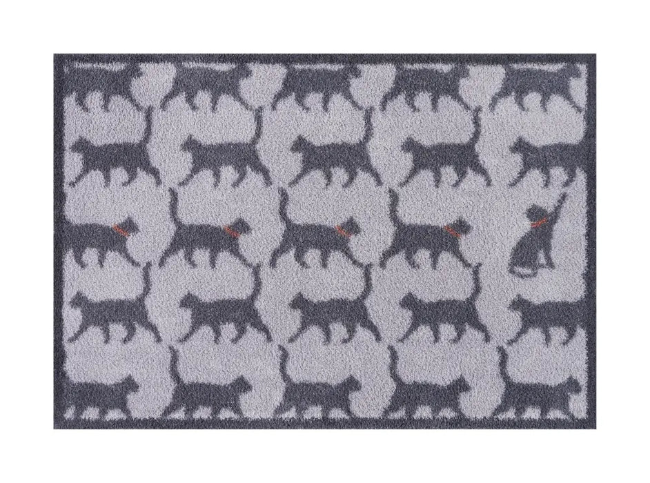 Turtle Mat Design Tailgate - Grey Washable