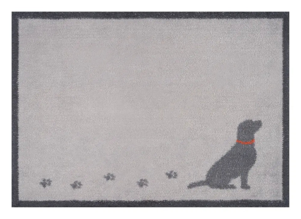 Turtle Mat Design Walkies - Grey Washable