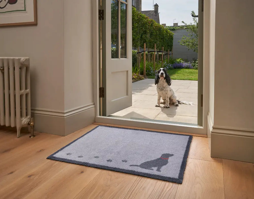 Turtle Mat Design Walkies - Grey Washable