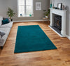 Think Rugs kasbah kb2025 jewel green Green Living Room Wool Rug.