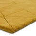 Think Rugs kasbah kb2025 ochre Yellow Living Room Wool Rug.