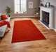 Think Rugs kasbah kb2025 terracotta Orange Living Room Wool Rug.