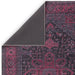 Asiatic kaya alya ky16 Black, Red Living Room Flat Weave Rug.