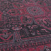 Asiatic kaya alya ky16 Black, Red Living Room Flat Weave Rug.