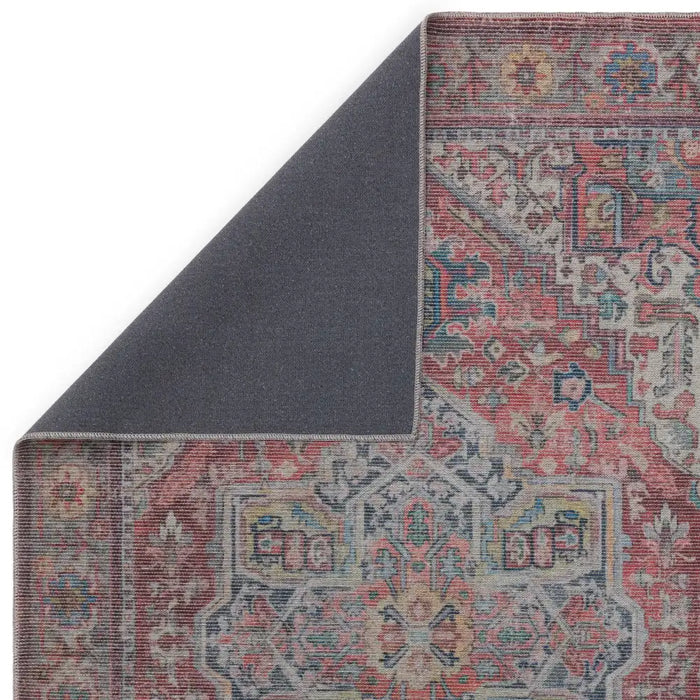 Asiatic kaya iman ky07 Multicoloured, Red Living Room Flat Weave Rug.