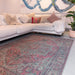Asiatic kaya iman ky07 Multicoloured, Red Living Room Flat Weave Rug.