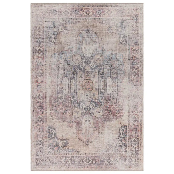 Asiatic kaya lila ky12 Multicoloured Living Room Flat Weave Rug.