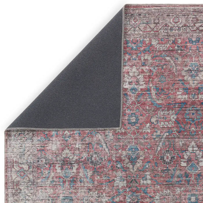 Asiatic kaya mona ky10 Multicoloured, Red Living Room Flat Weave Rug.