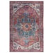 Asiatic kaya shiva ky01 Multicoloured, Red Living Room Flat Weave Rug.