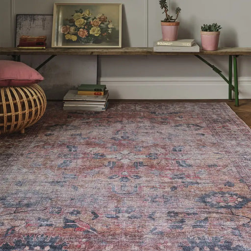 Asiatic kaya sima ky06 Multicoloured Living Room Flat Weave Rug.