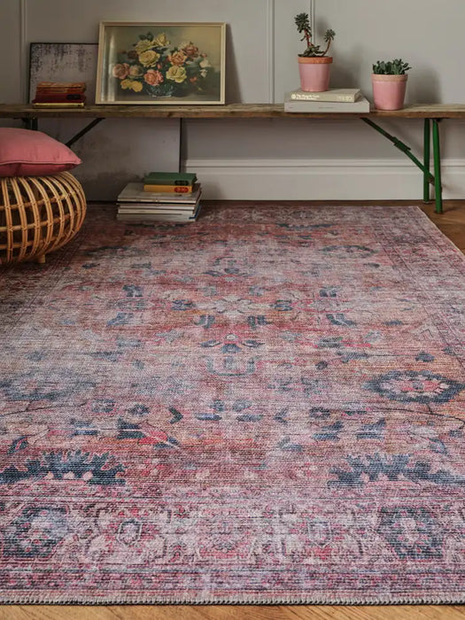 Asiatic kaya sima ky06 Multicoloured Living Room Flat Weave Rug.