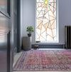 Asiatic kaya tara ky13 Multicoloured Living Room Flat Weave Rug.