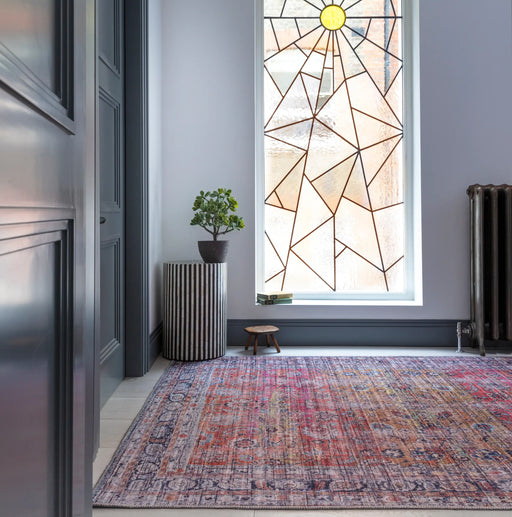 Asiatic kaya tara ky13 Multicoloured Living Room Flat Weave Rug.
