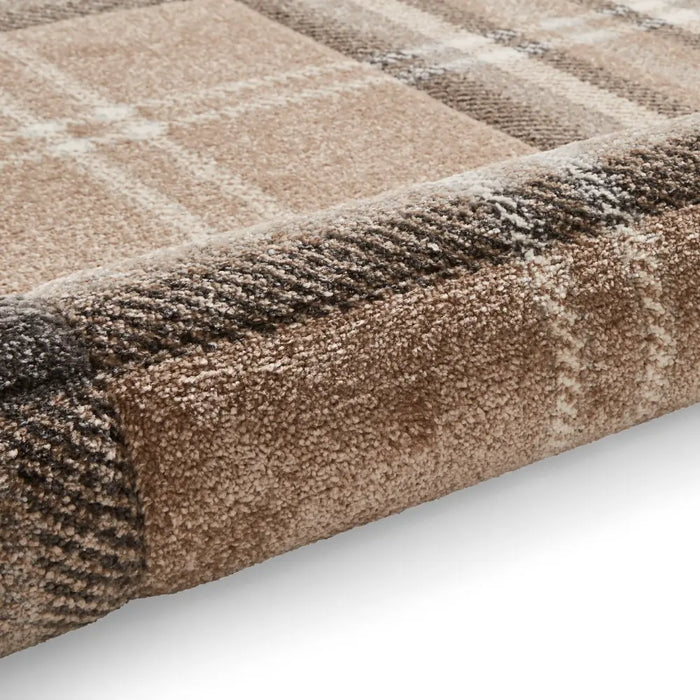 Kelso Check Beige - Washable