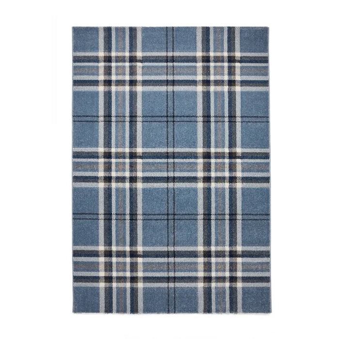 Kelso Check Blue - Washable