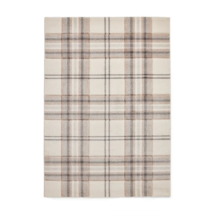 Kelso Check Natural - Washable