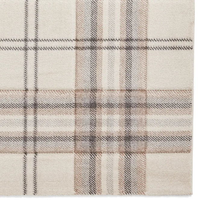 Kelso Check Natural - Washable