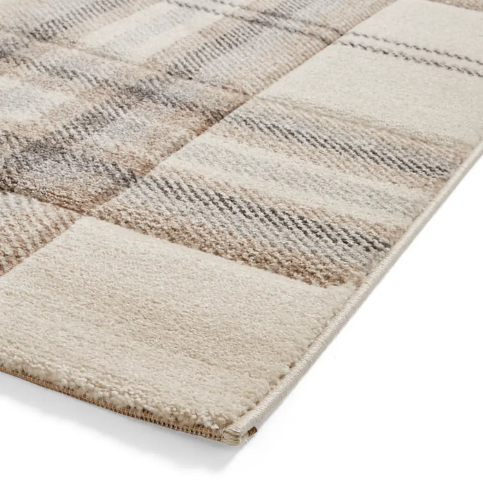 Kelso Check Natural - Washable