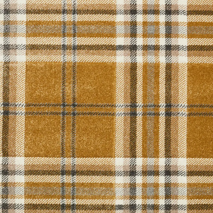 Kelso Check Ochre - Washable