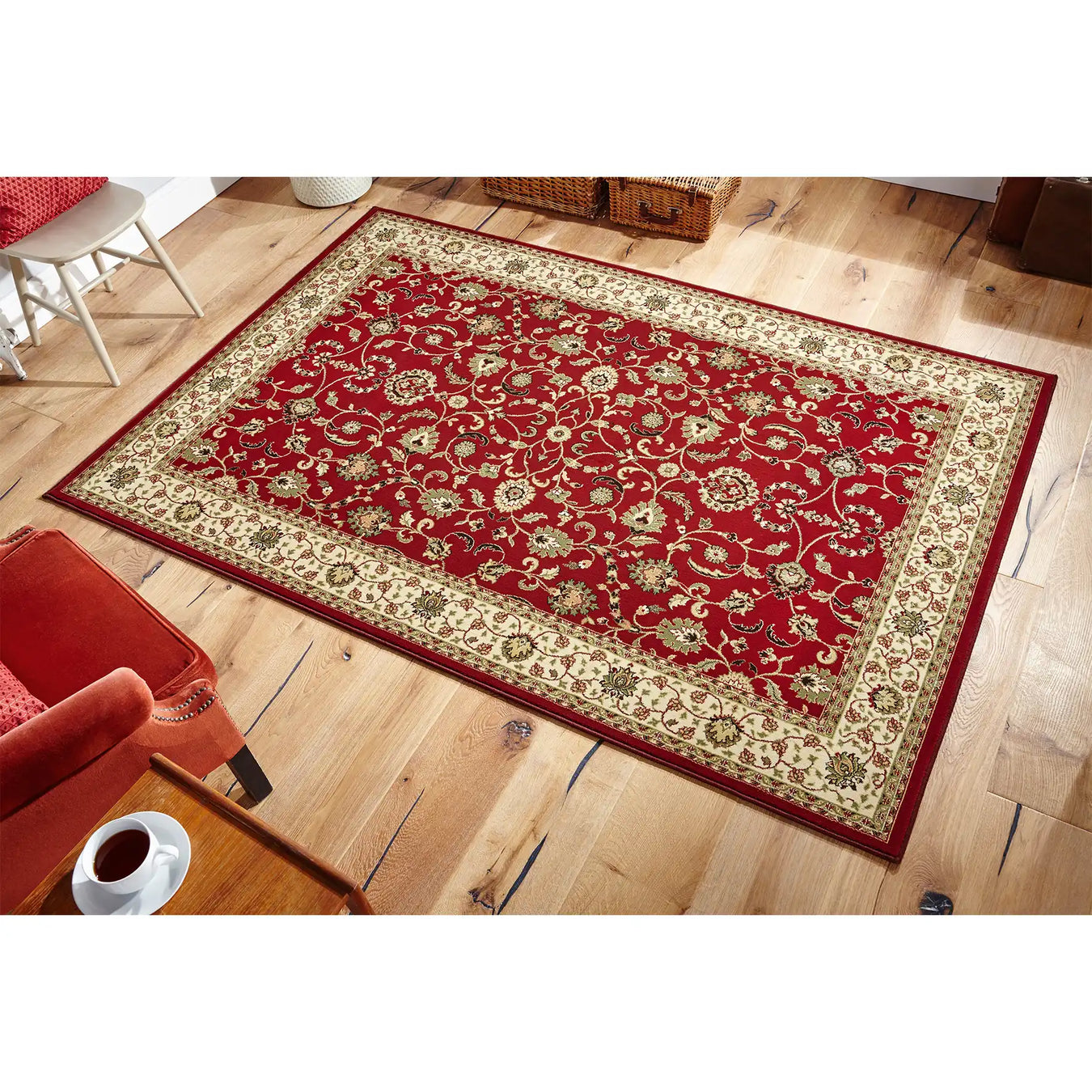 Large Red Rugs