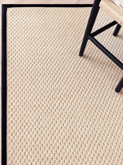 Korra Double Loop Charcoal Cream