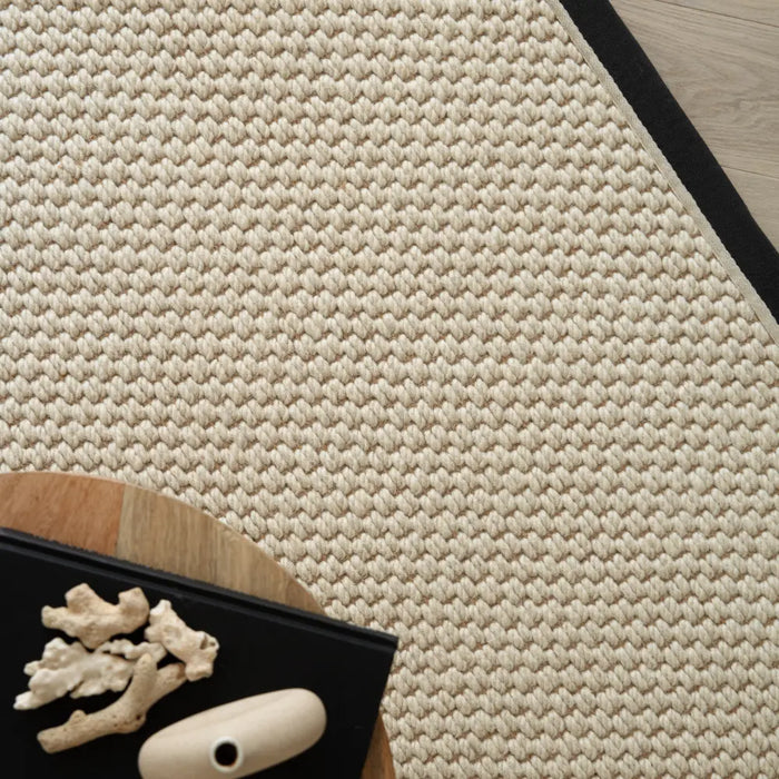 Korra Double Loop Charcoal Cream