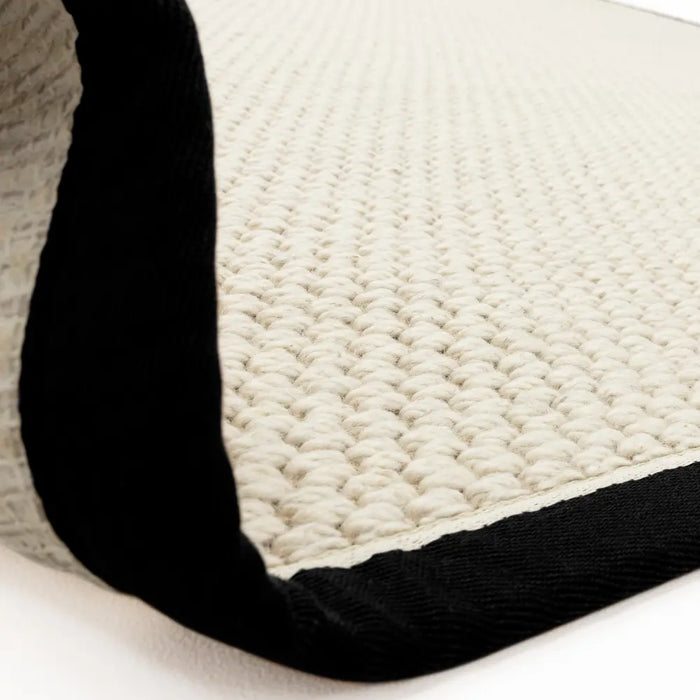 Korra Double Loop Charcoal Cream