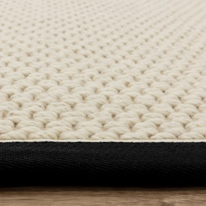 Korra Double Loop Charcoal Cream