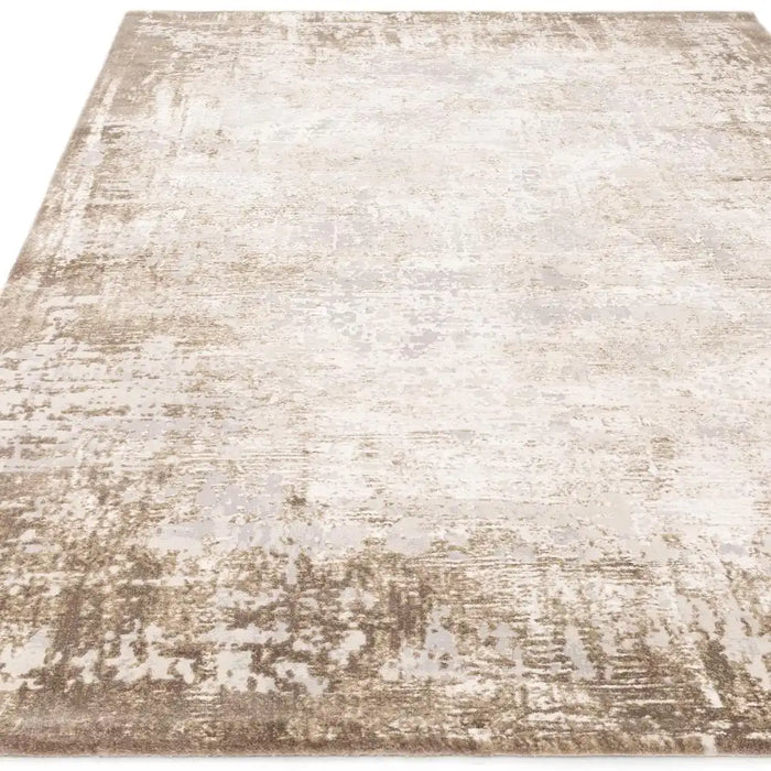 Asiatic kuza border beige Beige Living Room  Rug.