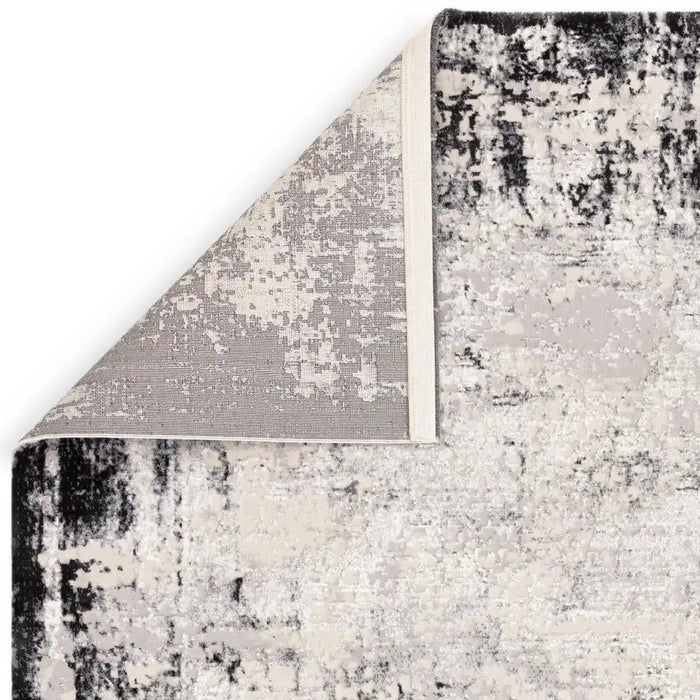 Asiatic kuza border grey Grey Living Room  Rug.