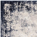 Asiatic kuza border navy Blue, Navy Living Room  Rug.