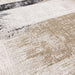 Asiatic kuza lines beige Grey, Beige, Multicoloured Living Room  Rug.