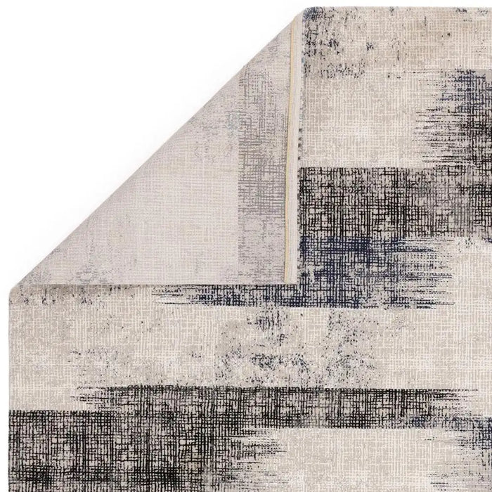 Asiatic kuza lines blue Blue, Grey, Multicoloured Living Room  Rug.