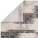Asiatic kuza lines blue Blue, Grey, Multicoloured Living Room  Rug.