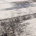 Asiatic kuza lines blue Blue, Grey, Multicoloured Living Room  Rug.