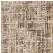 Asiatic kuza abstract beige Beige Living Room  Rug.