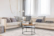 Asiatic kuza abstract grey Grey Living Room  Rug.